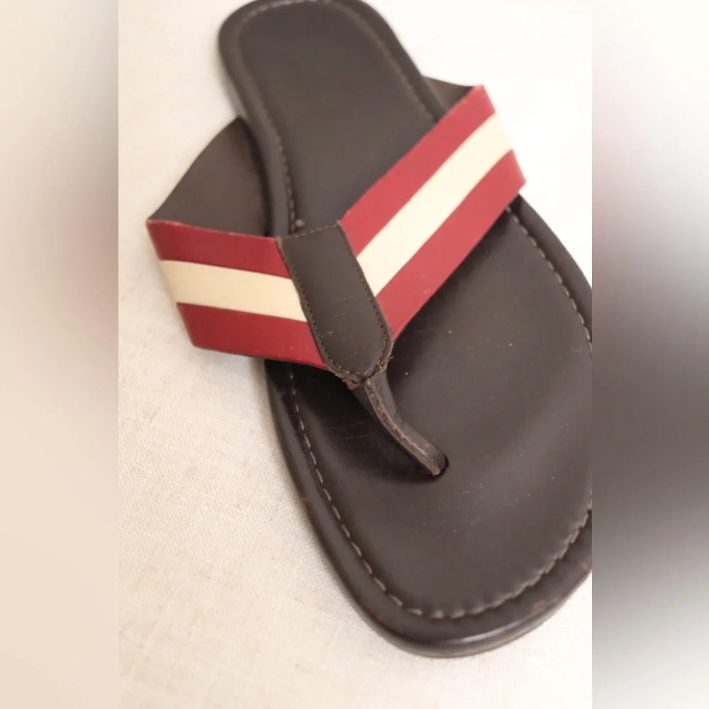 Bally Mens Flip Flop Sandals size 10 - Picture 6 of 9